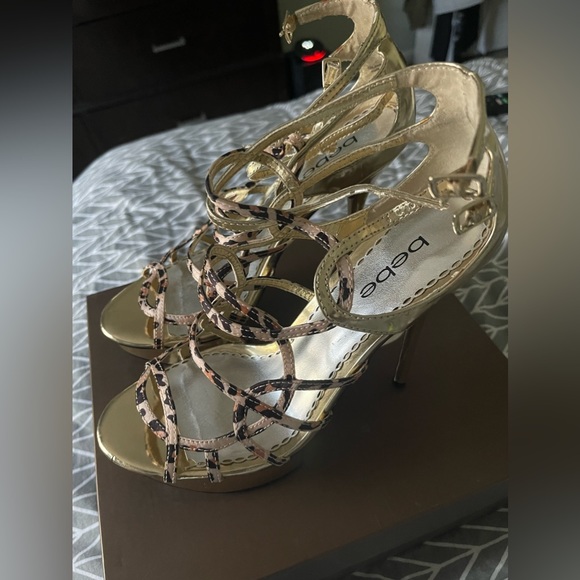 Bebe patterned dancing shoes. - Picture 6 of 9